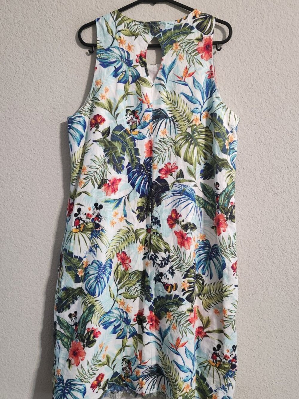 Tommy Bahama x Disney NWT Jungle Jubilee Shift Dress Mickey Minnie Print small - Picture 6 of 6